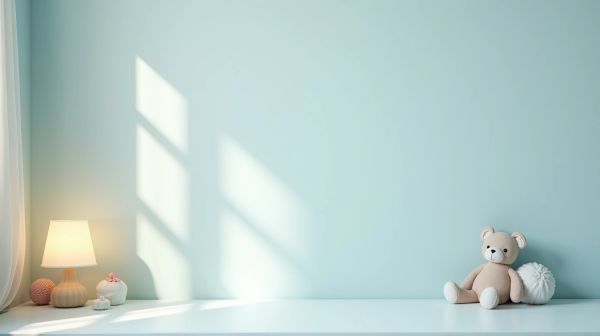 Un papier peint doux et évolutif pour la chambre de bébé
